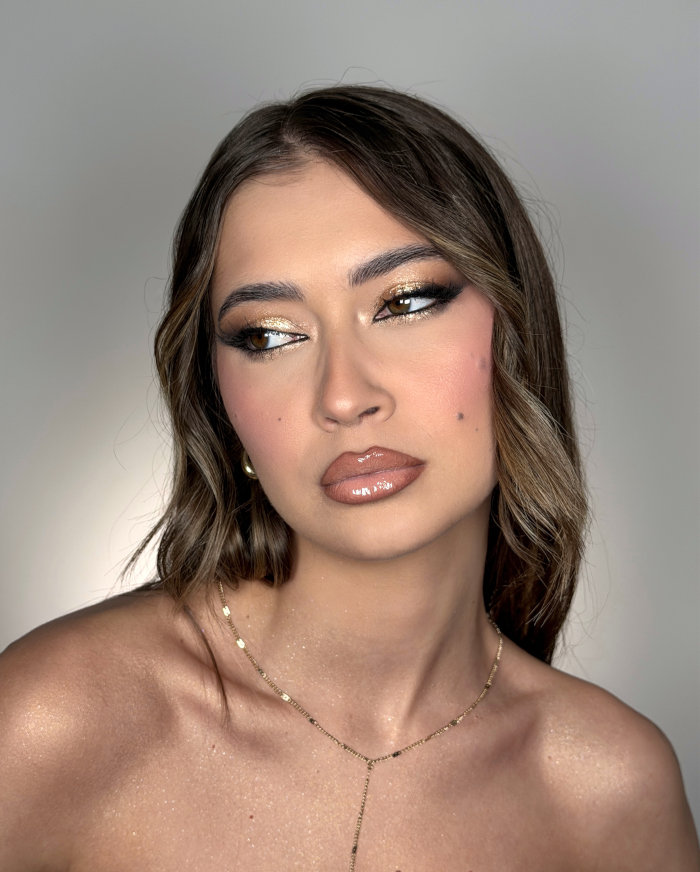 machiaj eveniment, look 1 - Madalina Sora, makeup artist București