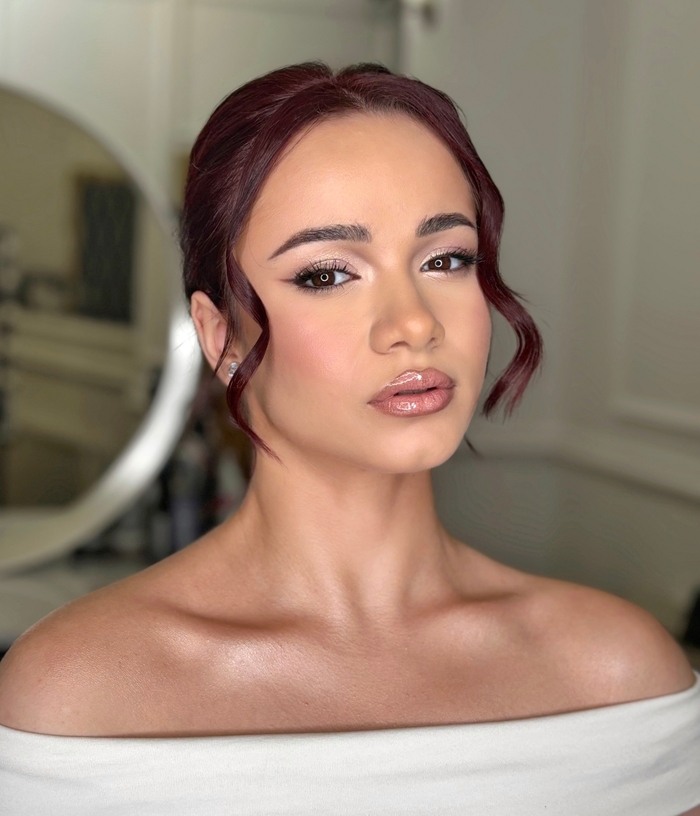 machiaj mireasă, look 1 - Madalina Sora, makeup artist București