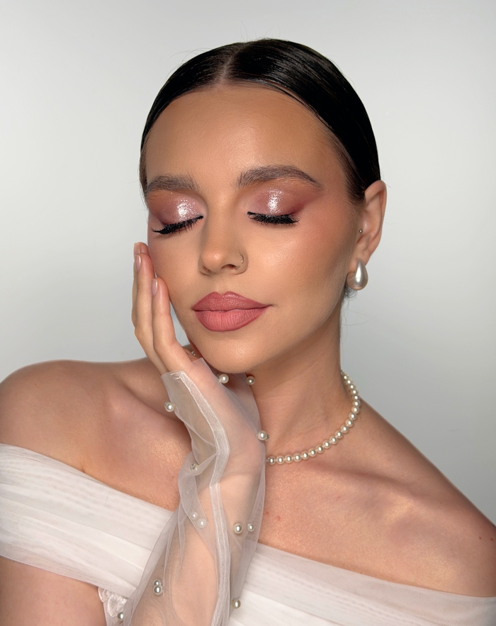 machiaj mireasă, look 3 - Madalina Sora, makeup artist București